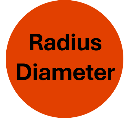 Radius Diameter