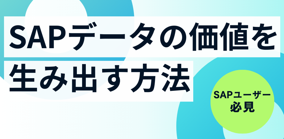 【動画】「SAPデータ活用の課題」